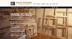 Desktop Screenshot of deadstraightstretchers.com